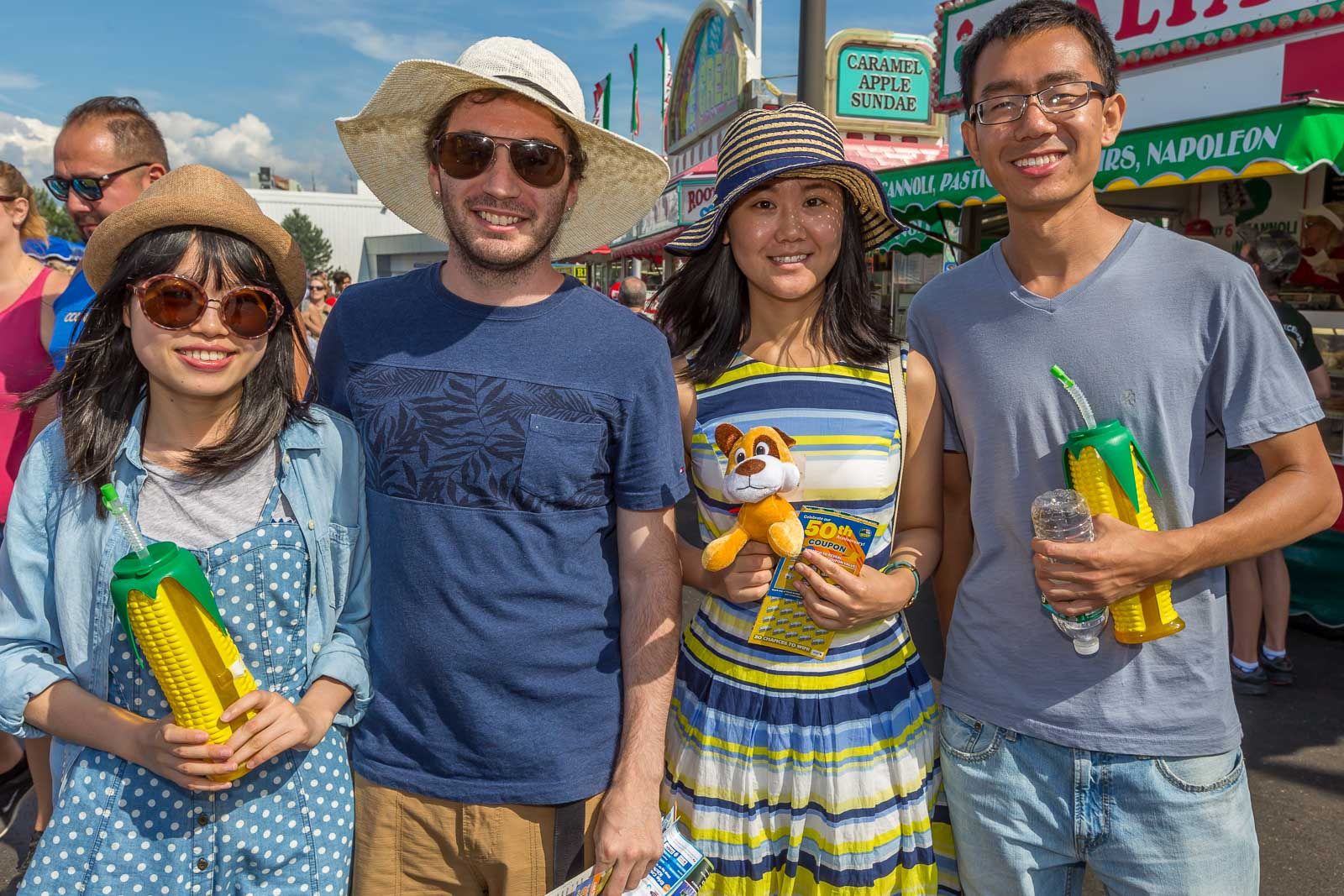 Smiles on Sunday at the Erie County Fair
